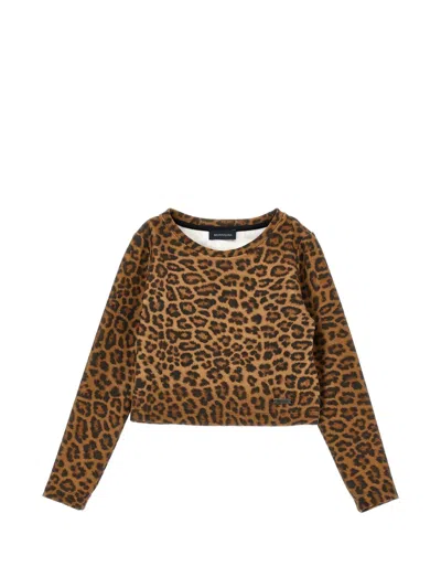 Monnalisa T-shirt Kids Color Brown