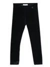Monnalisa Chenille-leggings In Blue