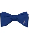 Monnalisa Logo-embellished Headband In Blue