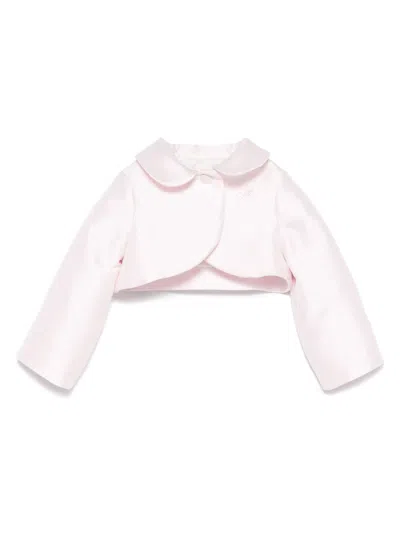 Monnalisa Babies' Logo-embellished Jacket In Pink