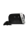 Monnalisa Logo-embossed Shoulder Bag In Black
