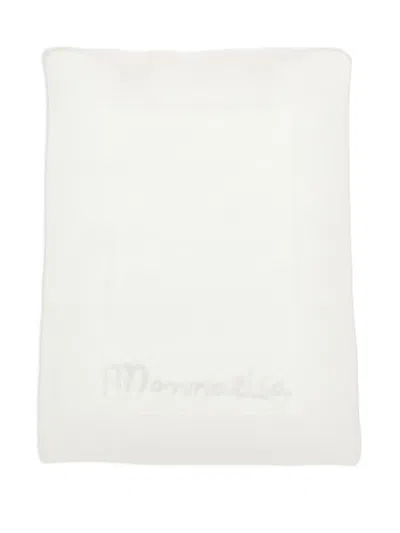 Monnalisa Logo-embroidered Blanket
