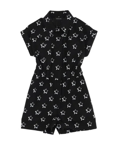 Monnalisa Logo Jumpsuit In Black
