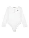 Monnalisa Body With Plaque In White