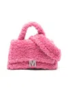Monnalisa Logo-plaque Tote Bag In Pink