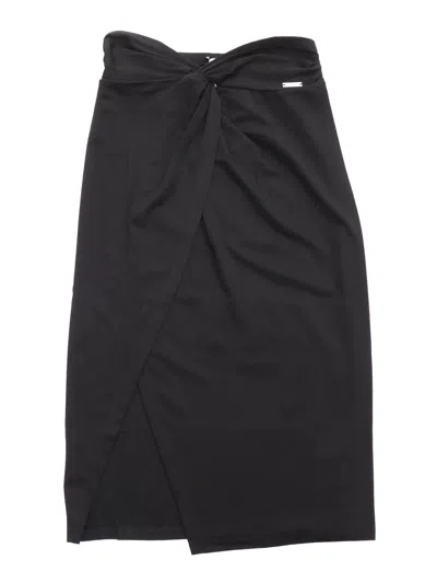 Monnalisa Kids' Long Skirt In Black