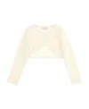 Monnalisa Scaldacuore Cotonangora In White