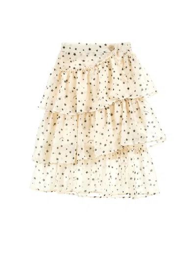 Monnalisa Babies'   Long Star Skirt In Multi