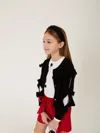 Monnalisa Frayed-effect Headband In Black