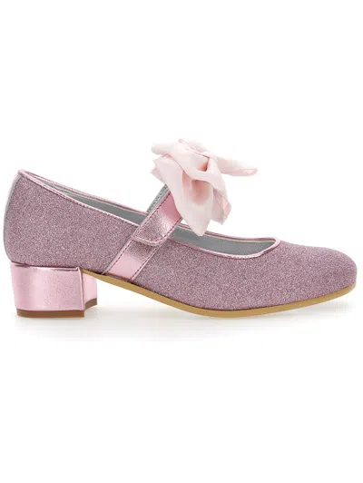 MONNALISA MONNALISA  MICRO GLITTER BALLET FLATS