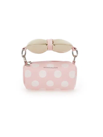 Monnalisa Kids'   Mini Polka Dot Trunk In Pink