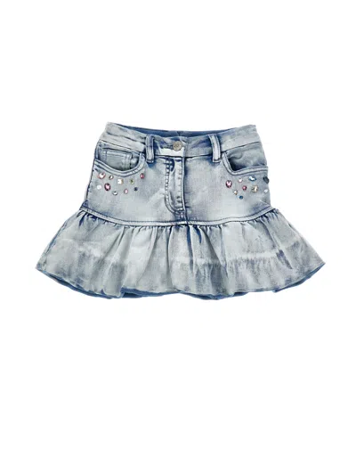 MONNALISA MINIROCK MIT STRASS-STITCH-PRINT