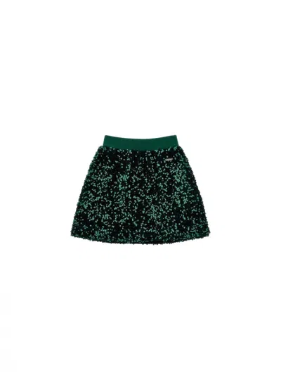 Monnalisa Kids' Miniskirt Bambina  49f701_verde In Green