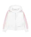 Monnalisa Minnie Cotton Sweatshirt In White