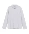 Monnalisa Mock-neck T-shirt In White