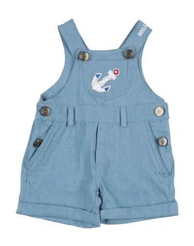 Monnalisa Newborn Boy Baby Jumpsuits & Overalls Blue Size 3 Lyocell