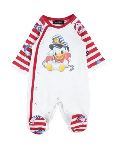 Monnalisa Newborn Boy Baby Jumpsuits & Overalls White Size 1 Cotton