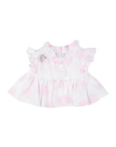 Monnalisa Babies'  Newborn Girl Shirt Pink Size 3 Cotton