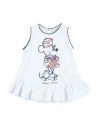 Monnalisa Newborn Girl Tank Top White Size 3 Cotton In White