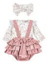 Monnalisa Organic-cotton Short Set In White