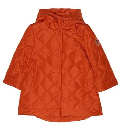 Monnalisa Kids' Padded Jacket In Acero