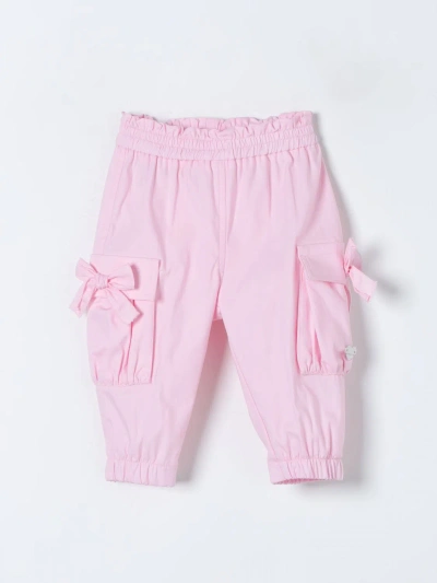 Monnalisa Trousers  Kids Colour Baby Pink