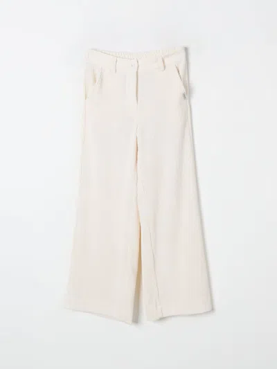 Monnalisa Pants  Kids Color Cream In Cream
