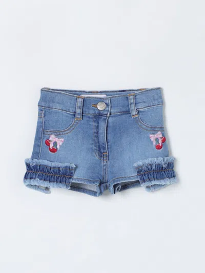 Monnalisa Babies' Pants  Kids Color Denim