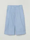 Monnalisa Kids' Pantalone Cropped In Popeline  A Pois