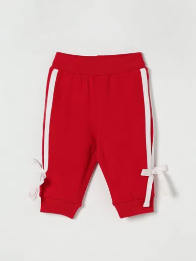 Monnalisa Babies' Pants  Kids Color Red