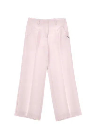 Monnalisa Kids'   Pleated Trousers In Pink