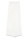Monnalisa Plissé Trousers In White