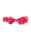 Monnalisa Polka-dot Headband In Red