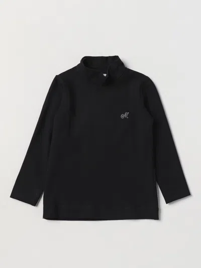 Monnalisa Kids' Polo  Kinder Farbe Schwarz In Black