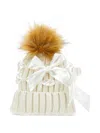 Monnalisa Hat With Bows In White