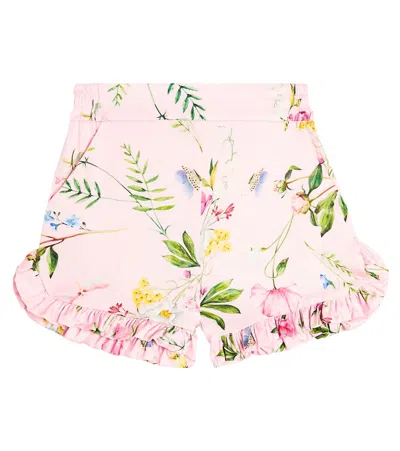 Monnalisa Kids' Printed Bermuda Shorts In Multicoloured