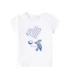 Monnalisa Short-sleeved T-shirt In Weiss