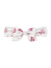 Monnalisa Printed Jersey Band In Cream