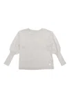 Monnalisa Sweater In Grigio