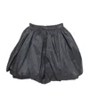 Monnalisa Black Baloon Skirt In Black