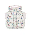Monnalisa Puffer Vest With Gems