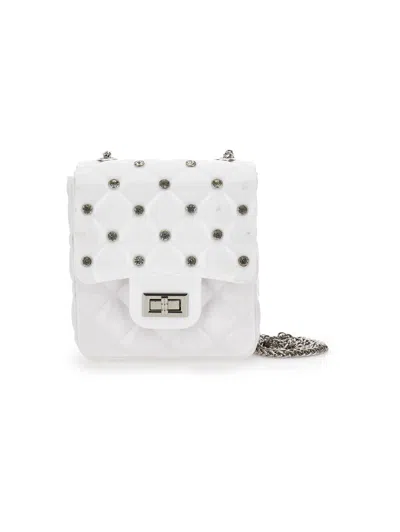 Monnalisa Kids'   Pvc Bag With Rhinestones