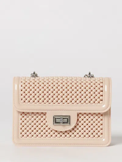 Monnalisa Pvc Beaded Bag In Brown