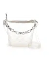 Monnalisa Pvc Bucket Bag In White
