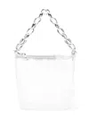 Monnalisa Quilted Bucket Bag In Neutrals