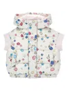 Monnalisa Puffer Vest With Gems