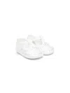 Monnalisa Rhinestone-embellished Mary Jane Shoes In White