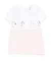 Monnalisa Rhinestone-embellished T-shirt In White