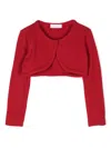 Monnalisa Red Cardigan For Girl In 红色