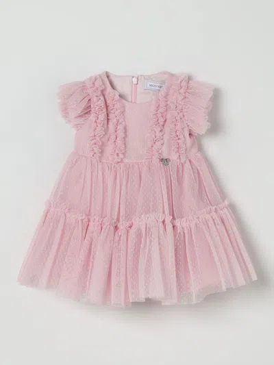 Monnalisa Babies' Romper  Kids Color Pink